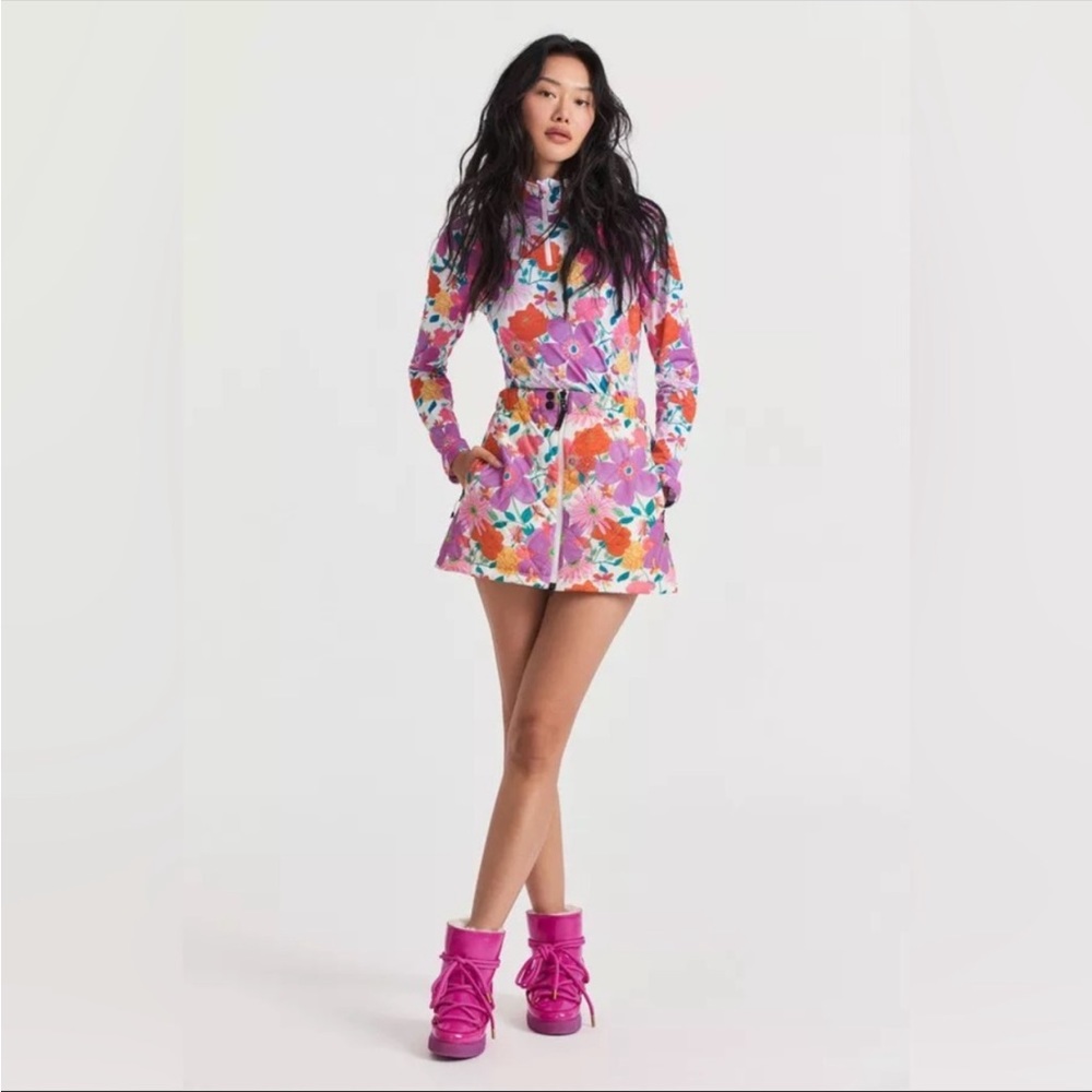 NWT LoveShackFancy X Bogner Begonia skirt ski squirt - Picture 6 of 7